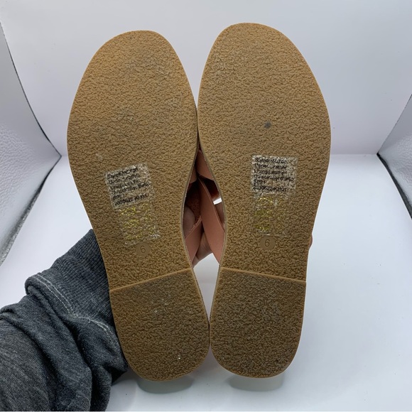 Madewell The Boardwalk Leather Flat Sandals Size 6 NWOB - Picture 4 of 7